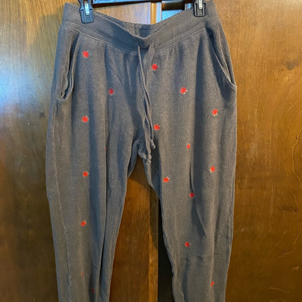 Victorias secret  PINK Joggers rose large grey